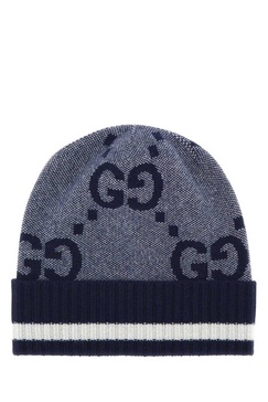 Gucci Cruise Gg Cashmere Beanie