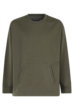 Y-3 Long Sleeevd Crewneck Loose Sweatshirt