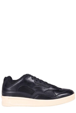 Jil Sander Logo Detailed Lace-Up Sneakers