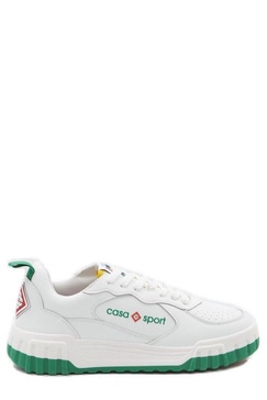 Casablanca Tennis Court Lace-Up Sneakers