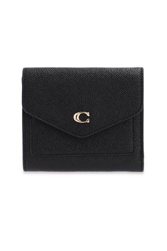 Coach Wynn Logo Plaque Small Wallet