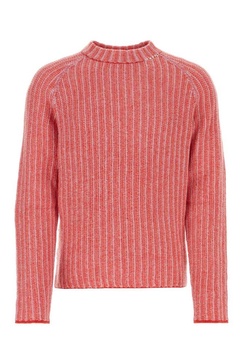 Marni Logo Embroidered Cable-Knit Jumper