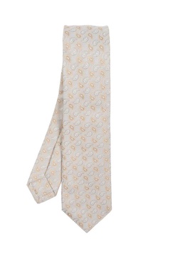 Etro Pattern Embroidered Pointed-Tip Tie