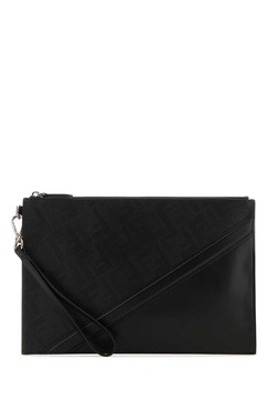 Fendi Shadow Diagonal Flat Pouch