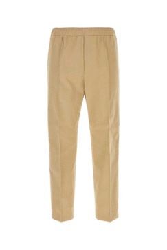 Lanvin Man Beige Stretch Cotton Pant