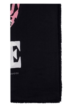 Gucci Tiger Printed Scarf