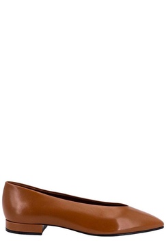 Loro Piana Rebecca Pointed-Toe Ballerina Shoes