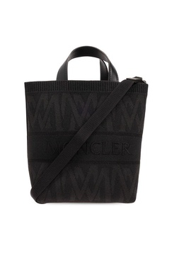 Moncler Logo Embroidered Knit Tote Bag