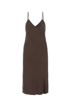 Jil Sander V-Neck Sleeveless Maxi Dress