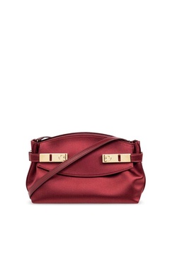 Ferragamo Gancini Buckle Tote Bag