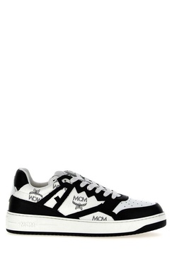 MCM Neo Derby Visetos Lace-Up Sneakers