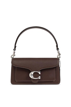 Coach Tabby 20 Logo Plaque Shoulder Bag