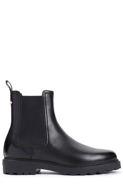 Bally Gevon Round-Roe Ankle Boots