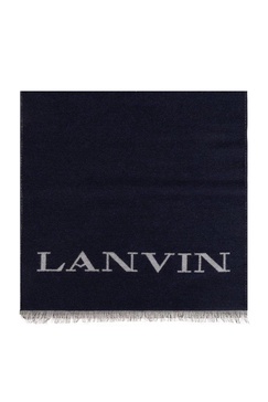 Lanvin Fringed Edge Scarf