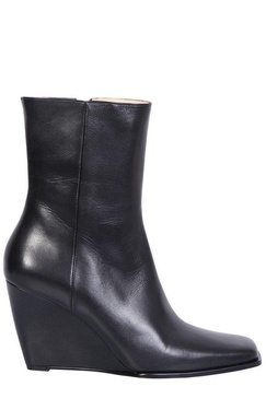 Wandler Squared-Toe Ankle Boots