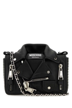 Moschino Biker Jacket Shoulder Bag