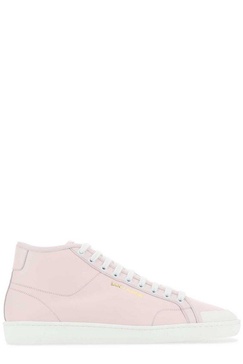 Saint Laurent Man Pastel Pink Leather Court Classic Sneakers