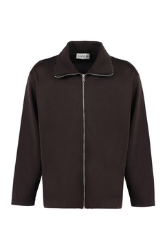 Lanvin Stand Up Collared Zipped Jacket