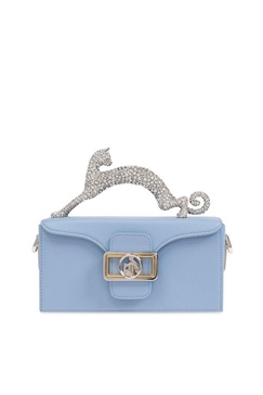 Lanvin Embellished Pencil Cat Mini Top Handle Bag