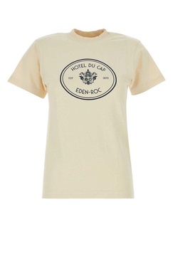 Sporty & Rich X Hotel du Cap Crewneck T-Shirt