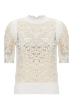 Ermanno Scervino Embellished Knit T-Shirt