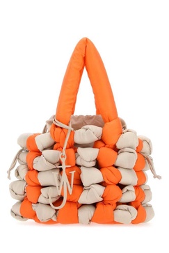 JW Anderson Knotted Medium Bucket Tote Bag