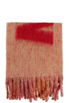 Marni Logo-Detailed Fringed Scarf