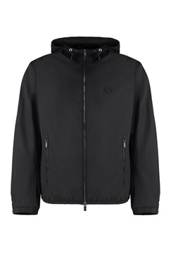 Emporio Armani Logo Patch Water-Repellent Jacket