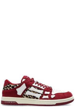 Amiri Skeleton Patch Round Toe Sneakers