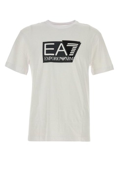 Ea7 Emporio Armani Logo-Printed Crewneck T-Shirt