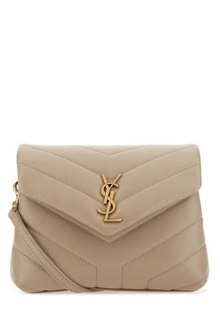 Saint Laurent LouLou Toy Logo Plaque Shoulder Bag