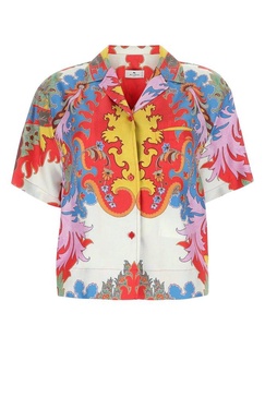 Etro Graphic Printed Button-Up Shirt