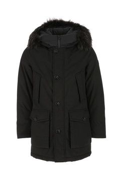 Woolrich Fur Trimmed Hooded Parka