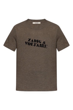 Zadig & Voltaire Tommy Logo Printed T-Shirt