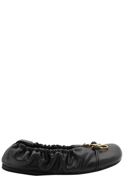 JW Anderson Logo Plaque Slip-On Ballerina Flats