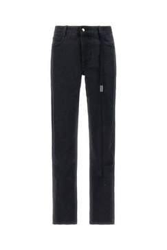 Ann Demeulemeester Drawstring Detailed Denim Jeans