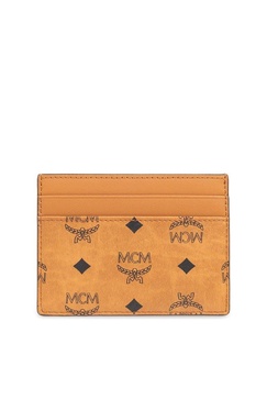 MCM All-Over Logo Printed Cardholder