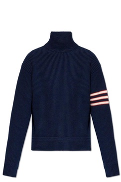 Bally Striped Turtleneck Knitted Jumper