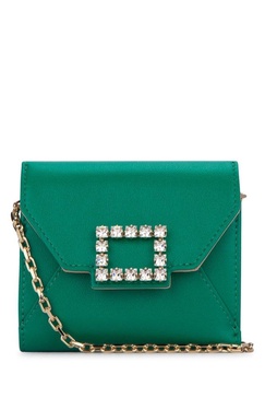 Roger Vivier Buckle Chain-Link Wallet