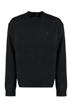 Axel Arigato Logo Embroidered Knitted Jumper