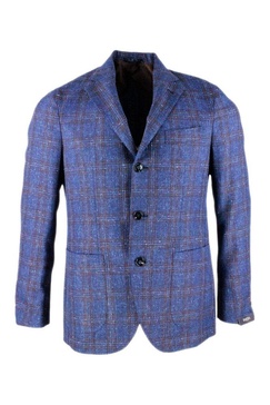 Barba Napoli Single-Breasted Checked Blazer