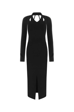 Dion Lee Plaited Backless Knitted Midi Dress