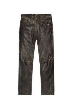 Diesel P-Nash-Leat Leather Pants