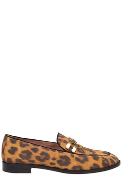 Aquazzurra Spotted Printed Brandi Loafers