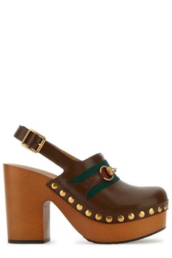 Gucci Studs-Embellished Wedges