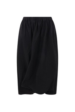 Comme des Garçons Wide Leg Elastic Waist Pants