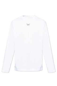 MCM Logo Patch Long Sleeved T-Shirt