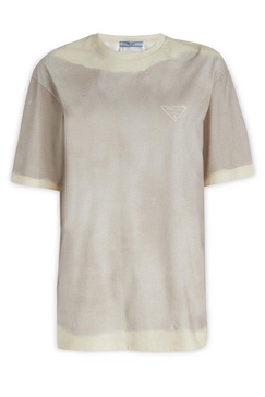 Prada Short-Sleeved Crewneck T-Shirt