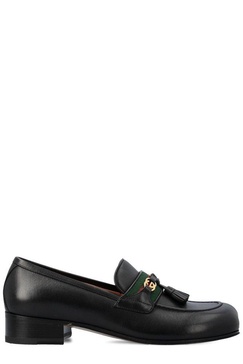 Gucci Web Interlocking G Loafers