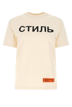 Heron Preston Logo Patch Crewneck T-Shirt